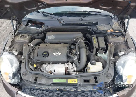 2011 Mini Cooper S S из США, поврежденный, VIN WMWZP3C50BTX84044